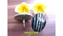 Black Shells Abalone Finger Rings Accessories Fashion